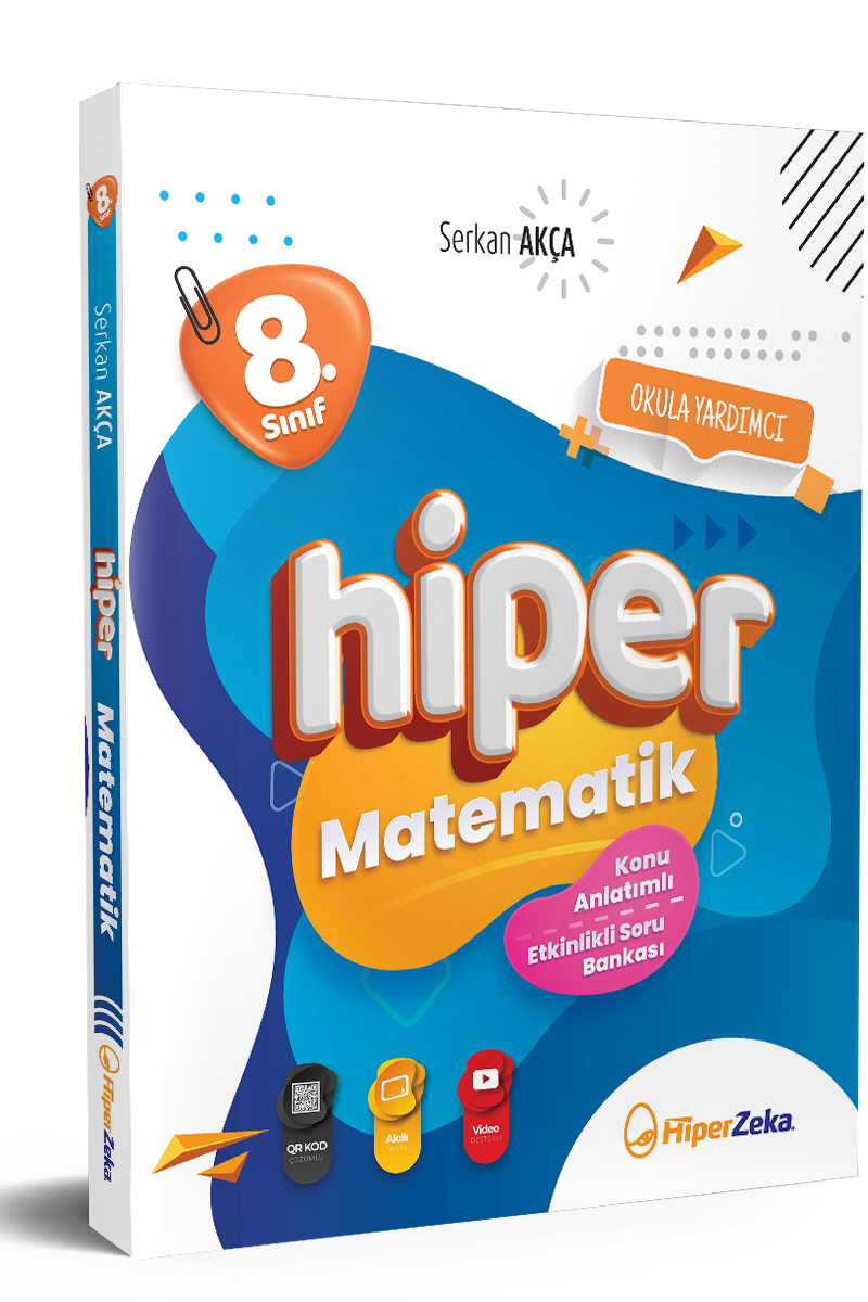 Hiper Zeka LGS 8. Sınıf Matematik Konu Anlatımlı & Etkinlikli Soru Bankası