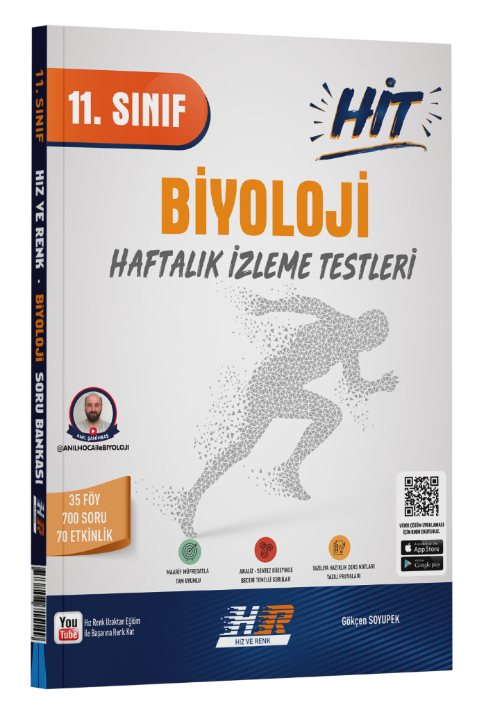 Hız ve Renk 11. Sınıf Biyoloji HİT Soru Bankası