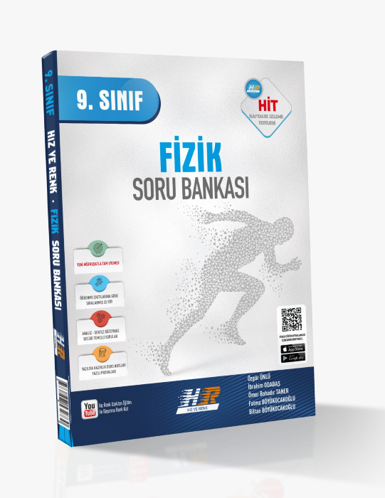 Hız ve Renk Yayınları 9. Sınıf  Fizik HİT Soru Bankası