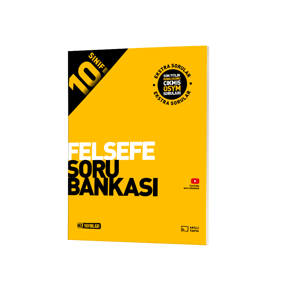 Hız Yayınları 10. Sınıf Felsefe Soru Bankası