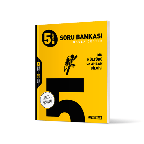 Hız Yayınları 5. Sınıf  Din Kültürü ve Ahlak Bilgisi Soru Bankası