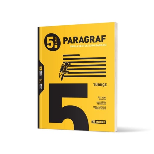 Hız Yayınları 5. Sınıf  Türkçe Paragraf Soru Bankası