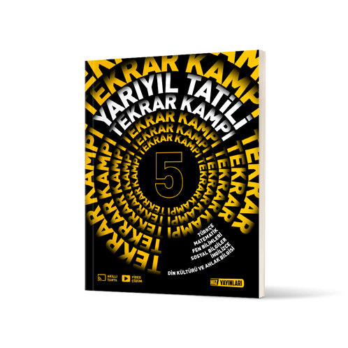 Hız Yayınları 5. Sınıf  Yarıyıl Tatili Tekrar Kampı