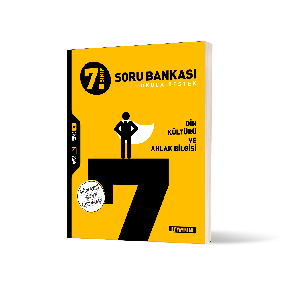 Hız Yayınları 7. Sınıf Din Kültürü ve Ahlak Bilgisi Soru Bankası
