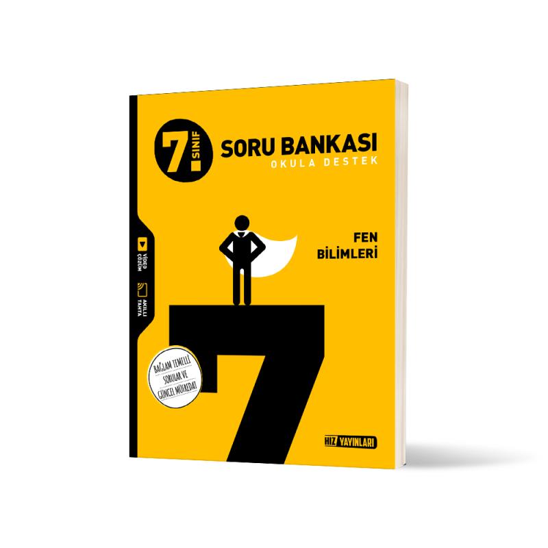 Hız Yayınları 7. Sınıf Fen Bilimleri Soru Bankası
