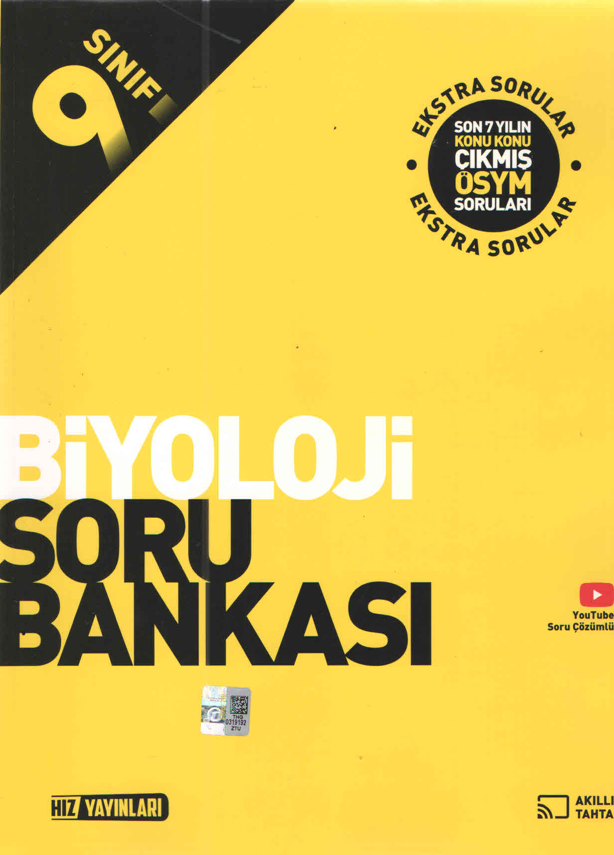Hız Yayınları 9. Sınıf Biyoloji Soru Bankası