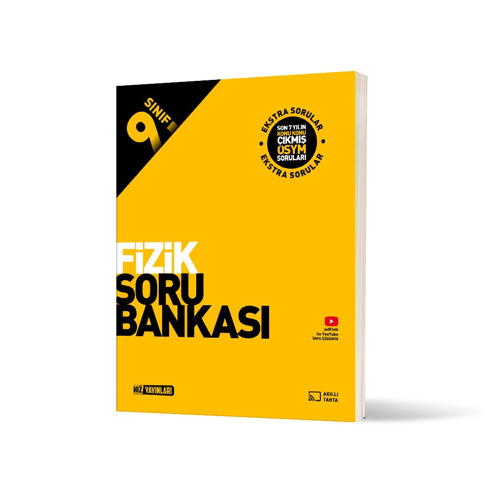 Hız Yayınları 9. Sınıf Fizik Soru Bankası
