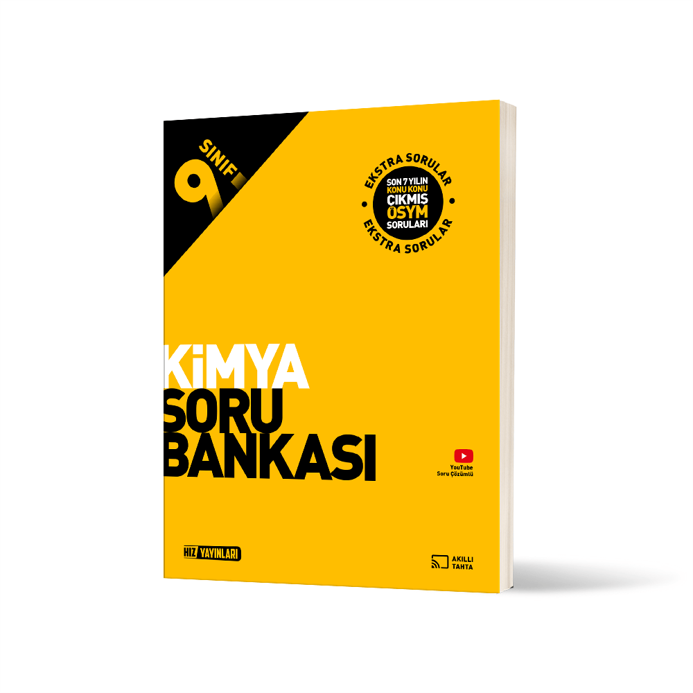 Hız Yayınları 9. Sınıf Kimya Soru Bankası