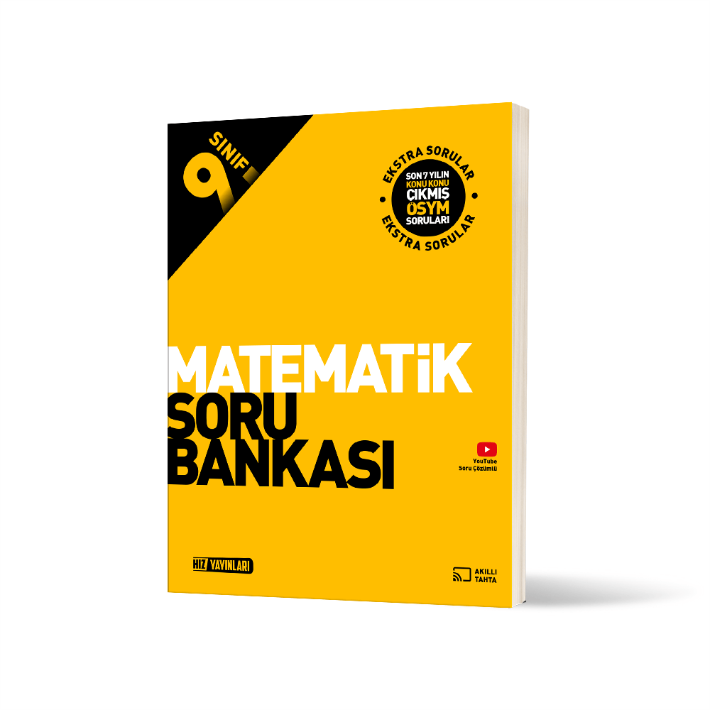 Hız Yayınları 9. Sınıf Matematik Soru Bankası