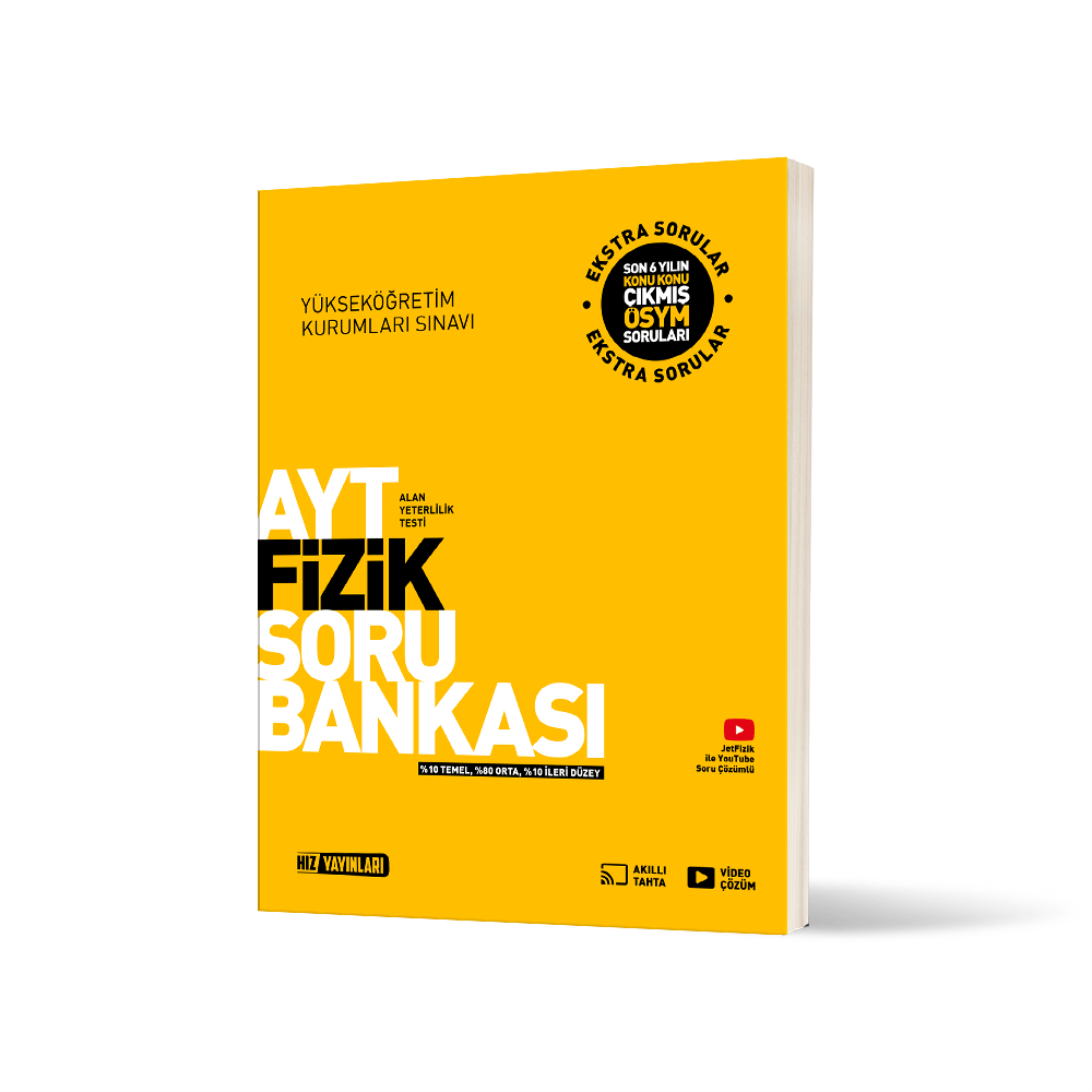 Hız Yayınları AYT Fizik Soru Bankası