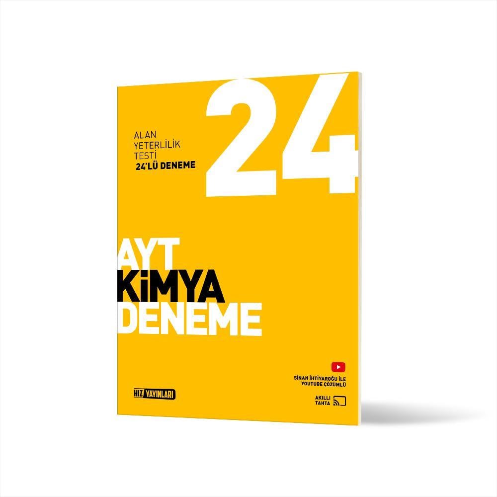 Hız Yayınları AYT Kimya 24 Deneme