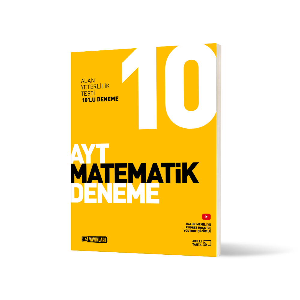 Hız Yayınları AYT Matematik 10 Deneme