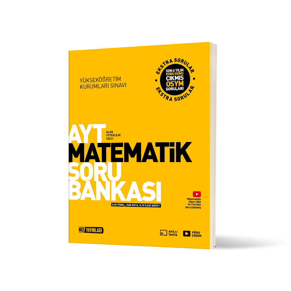 Hız Yayınları AYT Matematik Soru Bankası