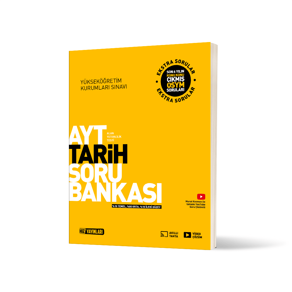 Hız Yayınları AYT Tarih Soru Bankası