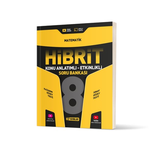 Hız Yayınları LGS 8. Sınıf HİBRİT Matematik Soru Bankası
