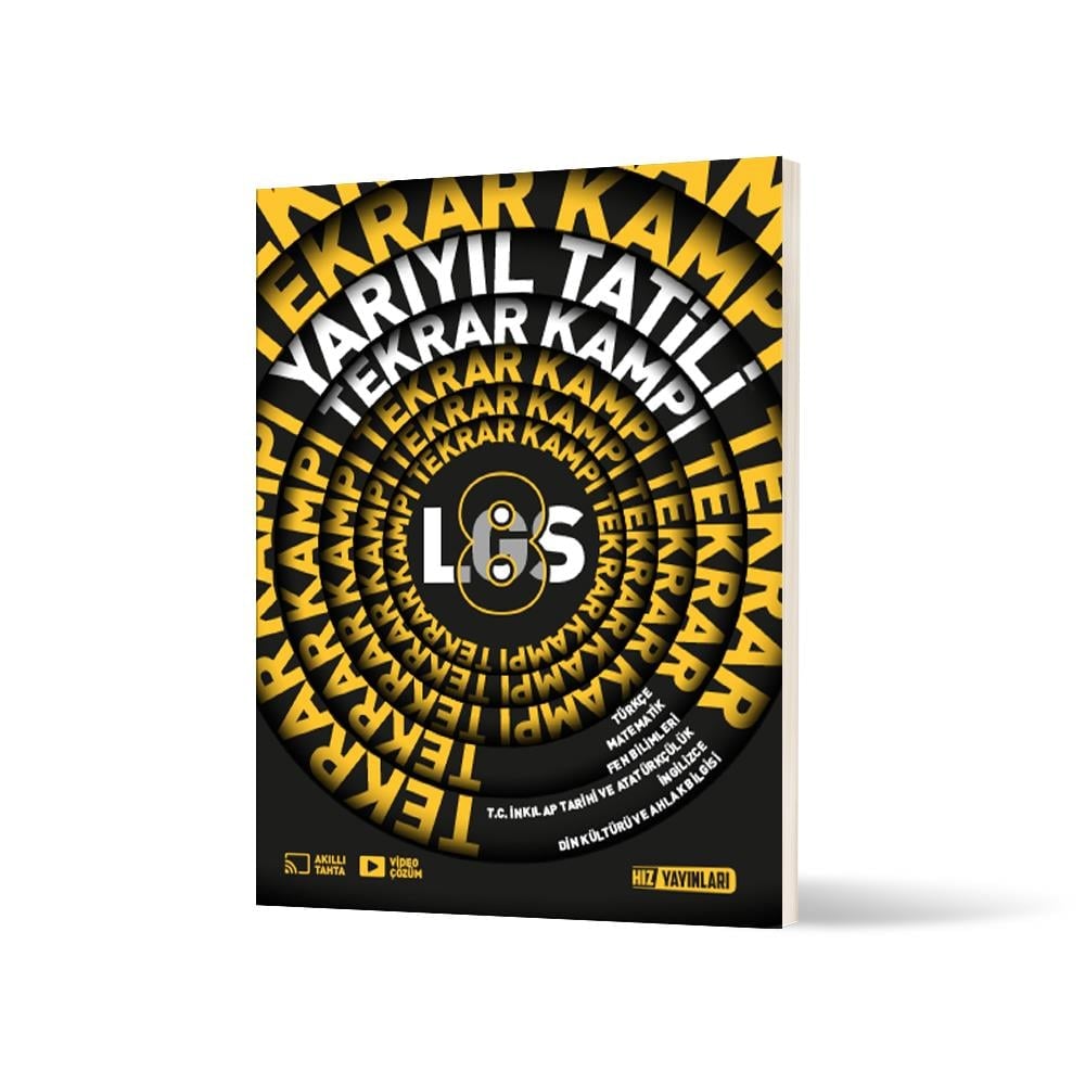 Hız Yayınları LGS 8. Sınıf  Yarıyıl Tatili Tekrar Kampı