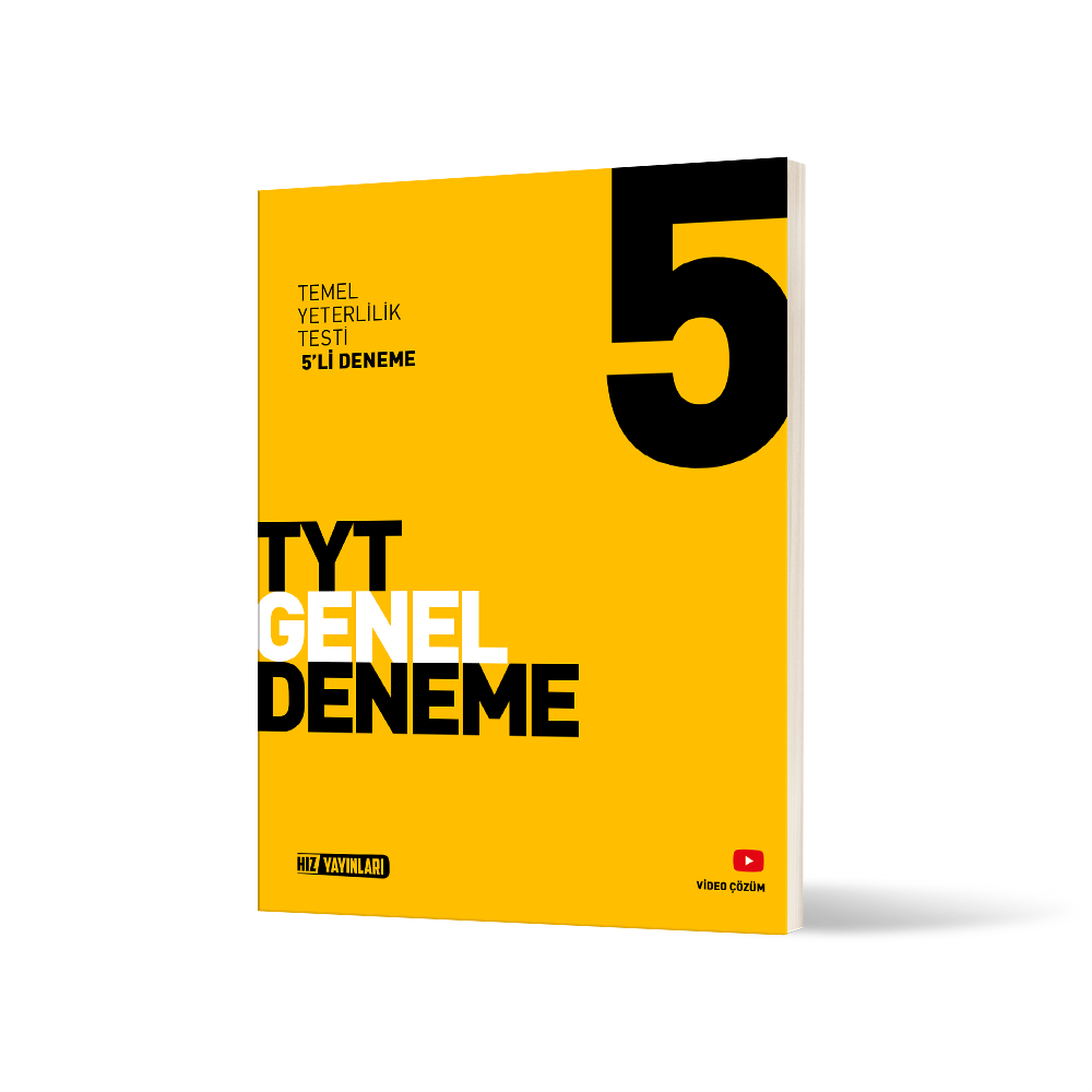 Hız Yayınları TYT 5 Genel Deneme