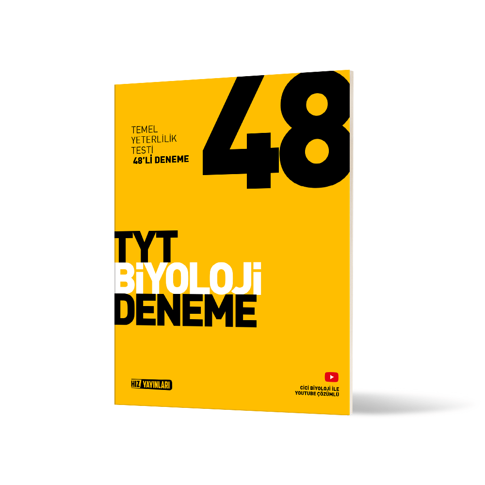 Hız Yayınları TYT Biyoloji 48 Deneme