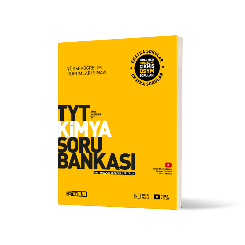 Hız Yayınları TYT Kimya Soru Bankası