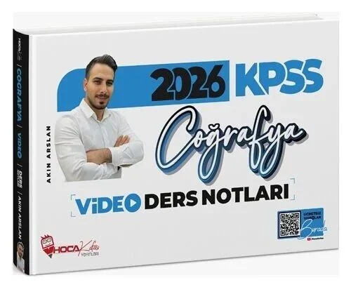 Hoca Kafası 2026 KPSS Coğrafya Video Ders Notları - Akın Arslan