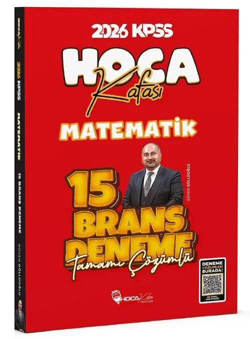 Hoca Kafası 2026 KPSS Matematik 15 Deneme Çözümlü - Güven Göllüoğlu