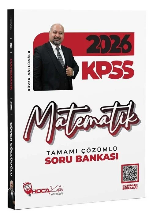 Hoca Kafası 2026 KPSS Matematik Soru Bankası Çözümlü  Güven Göllüoğlu