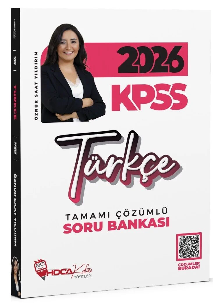 Hoca Kafası 2026 KPSS Türkçe Soru Bankası Çözümlü - Öznur Saat Yıldırım