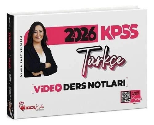 Hoca Kafası 2026 KPSS Türkçe Video Ders Notları - Öznur Saat Yıldırım