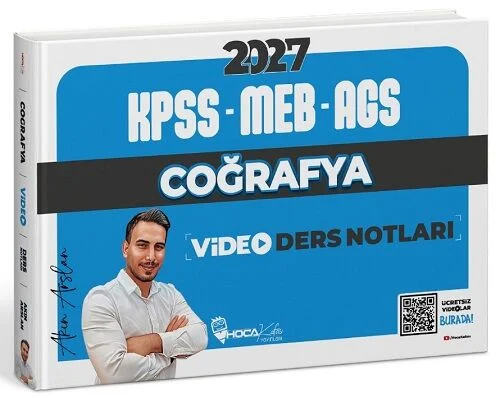 Hoca Kafası 2027 KPSS MEB-AGS Coğrafya Video Ders Notları - Akın Arslan