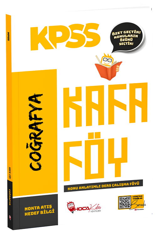 Hoca Kafası KPSS Coğrafya Konu Anlatımlı Kafa Föy