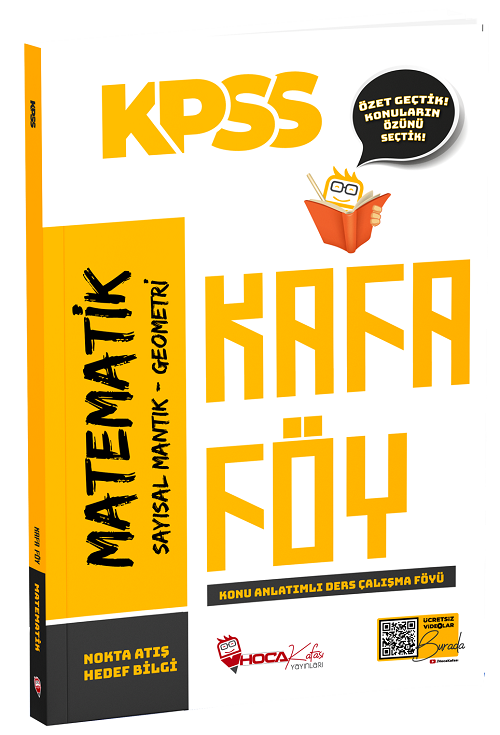 Hoca Kafası KPSS Matematik Konu Anlatımlı Kafa Föy