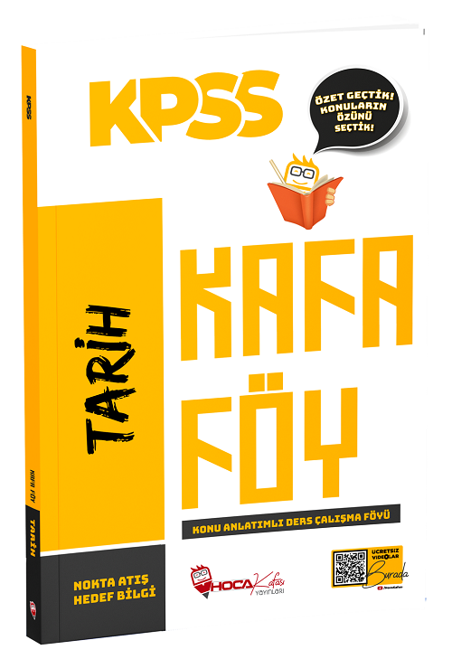 Hoca Kafası KPSS Tarih Konu Anlatımlı Kafa Föy