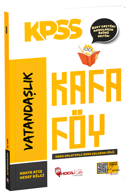 Hoca Kafası KPSS Vatandaşlık Konu Anlatımlı Kafa Föy