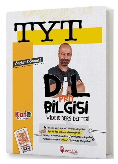 Hoca Kafası YKS TYT Dil Bilgisi Pro Video Ders Defteri - Önder Dönmez