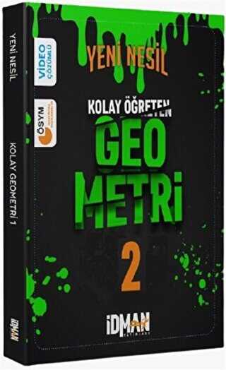 İdman Yayınları Yeni Nesil Kolay Öğreten Geometri 2