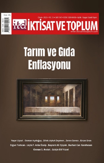 İktisat ve Toplum Dergisi 147. Sayı: Tarım ve Gıda Enflasyonu