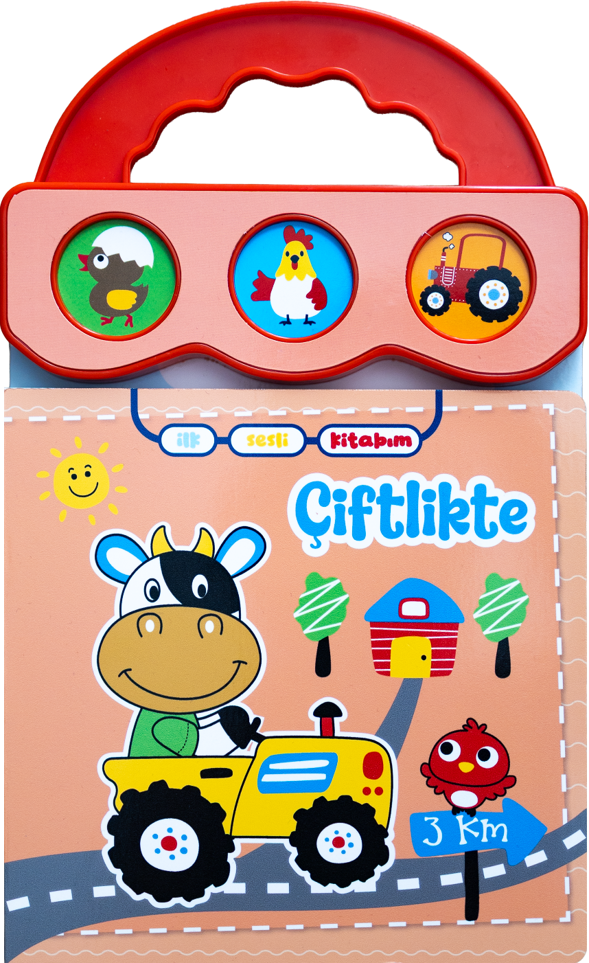 İlk Sesli Kitabım - Çiftlikte - Ciltli