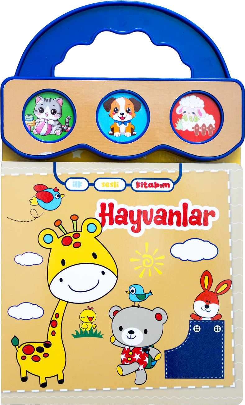 İlk Sesli Kitabım - Hayvanlar - Ciltli