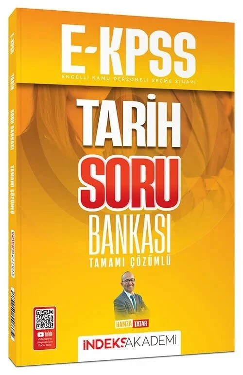 İndeks Akademi 2026 E KPSS Tarih Soru Bankası Çözümlü - Hamza Tatar
