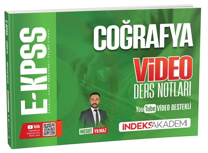 İndeks Akademi E KPSS Coğrafya Video Ders Notları - Mesut Yılmaz