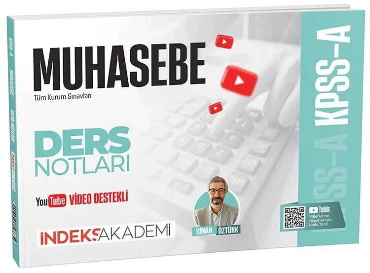 İndeks Akademi KPSS A Grubu Muhasebe Video Ders Notları - Sinan Öztürk