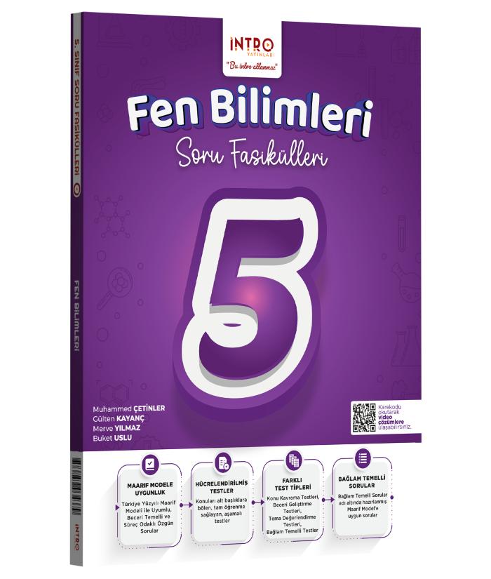 İntro Yayınları 5. Sınıf Fen Bilimleri Soru Fasikülleri