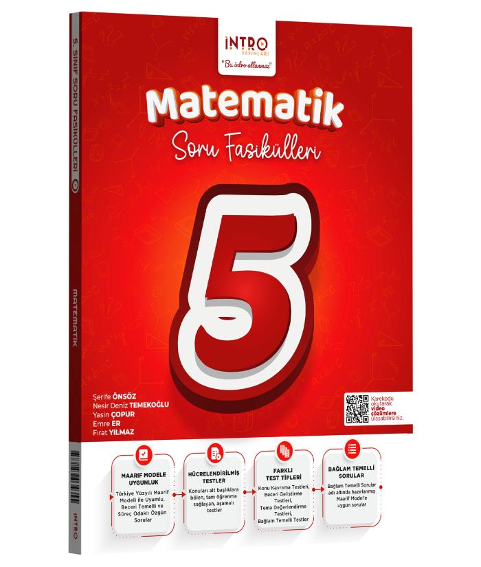 İntro Yayınları 5. Sınıf Matematik Soru Fasiküleri