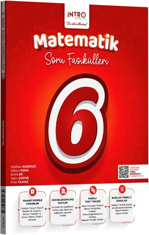 İntro Yayınları 6. Sınıf Matematik Soru Fasiküleri