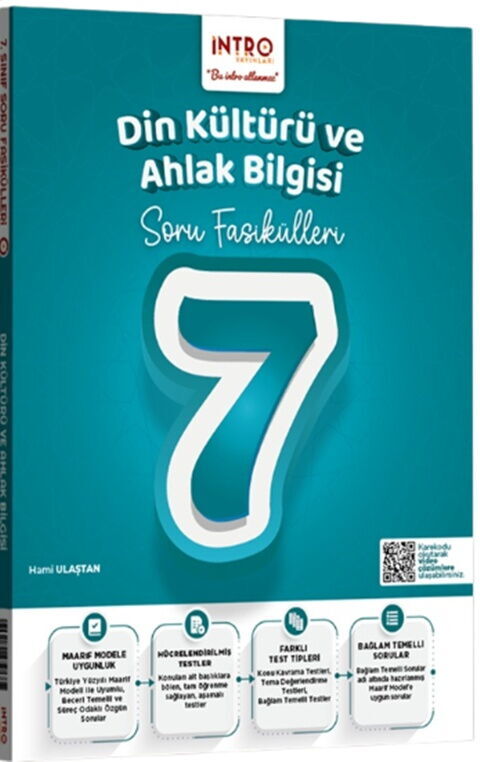 İntro Yayınları 7. Sınıf Din kültürü ve Ahlak Bilgisi Soru Fasiküleri