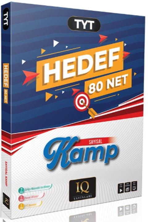 IQ Yayınları TYT Hedef 80 Kamp Sayısal