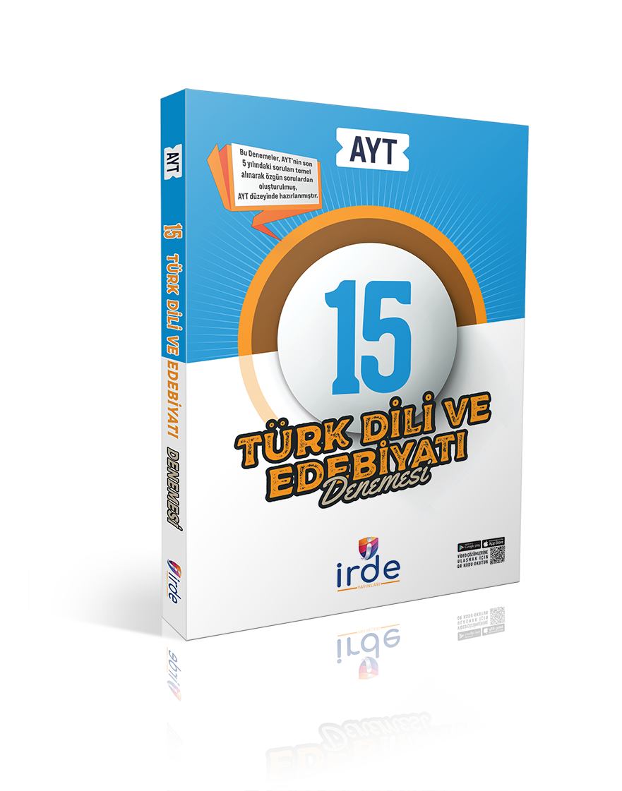 İrde Yayınları AYT 15 Türk Dili ve Edebiyatı Denemesi