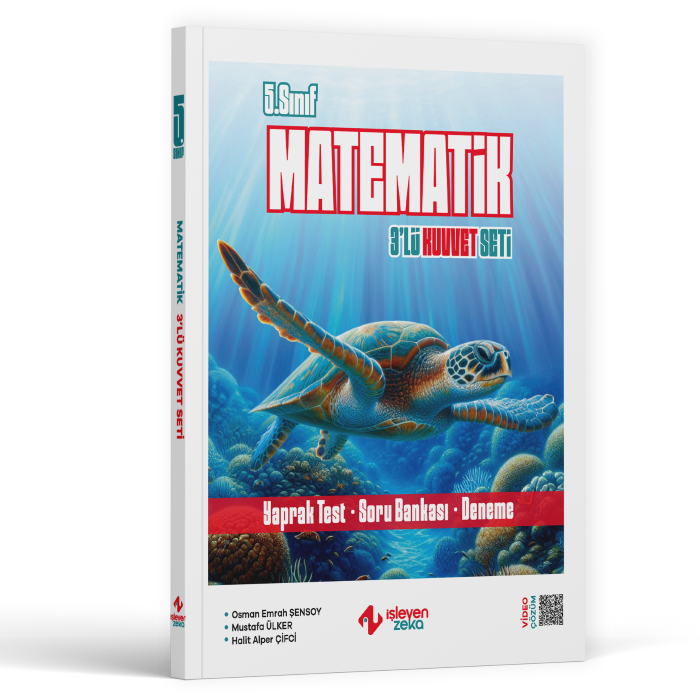 İşleyen Zeka 5. Sınıf Matematik 3 lü Kuvvet Serisi Seti