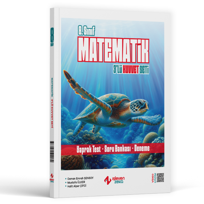 İşleyen Zeka LGS 8. Sınıf Matematik 3 lü Kuvvet Serisi Seti