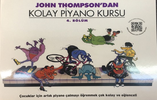 John Thompson'dan Kolay Piyano Kursu 4. Bölüm